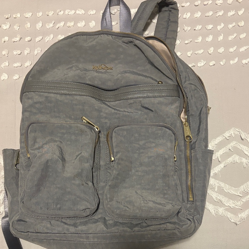 Kipling Charcoal Backpack - image 1